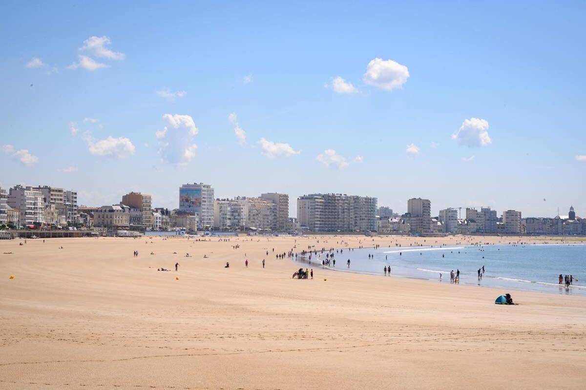 Chaleureux Logement-Centre Ville-Proche Gare-Plage Les Sables-dʼOlonne Buitenkant foto